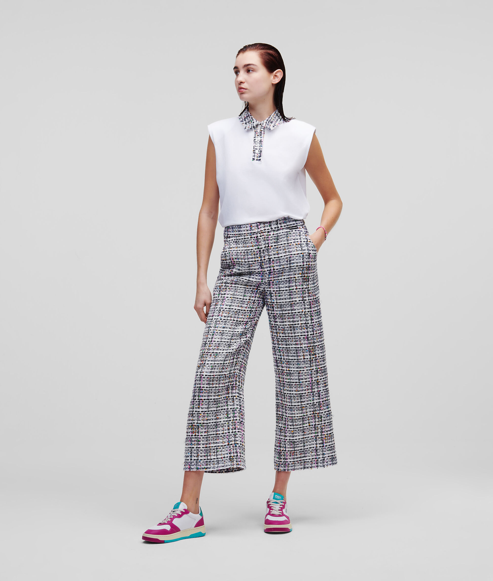 (image for) Unique Significance SUMMER BOUCLÉ TROUSERS